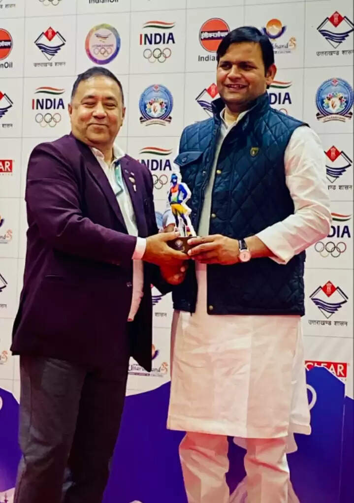 हरियाणा के खेल मंत्री ने 38वें राष्ट्रीय खेलों का किया दौरा, खिलाड़ियों का बढ़ाया उत्साह