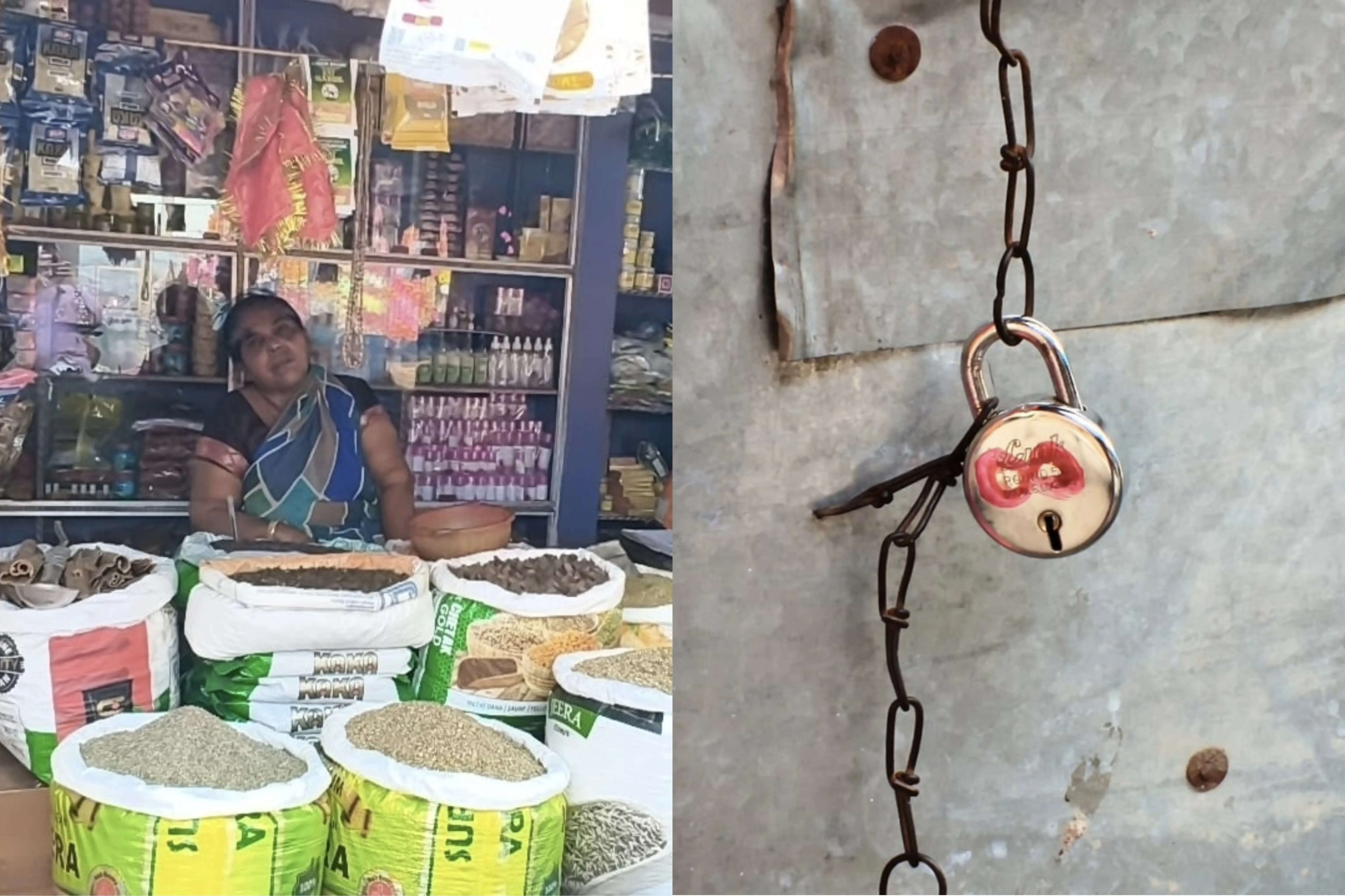 दो दिनों में दो चोरी से पौआखाली बाजार में दहशत, पंसारी दुकान से हजारों का सामान चोरी