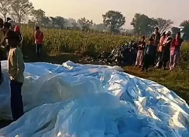 मप्र के शिवपुरी में टमाटर के खेत में गिरा डीआरडीओ का बड़ा परीक्षण बैलून, सेना ने जांच के बाद कब्जे में लिया