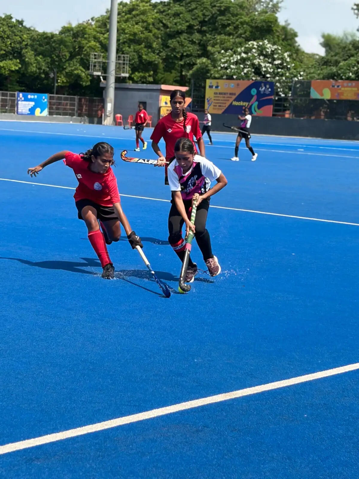 सब-जूनियर महिला हॉकी अकादमी चैंपियनशिप का आगाज, पहले दिन आरके रॉय अकादमी का दबदबा