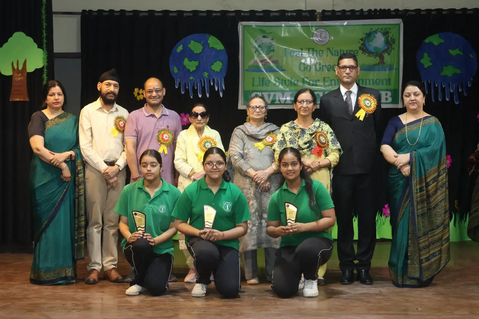 विश्व पर्यावरण दिवस पर एसवीएम स्कूल में जागरूकता कार्यक्रम