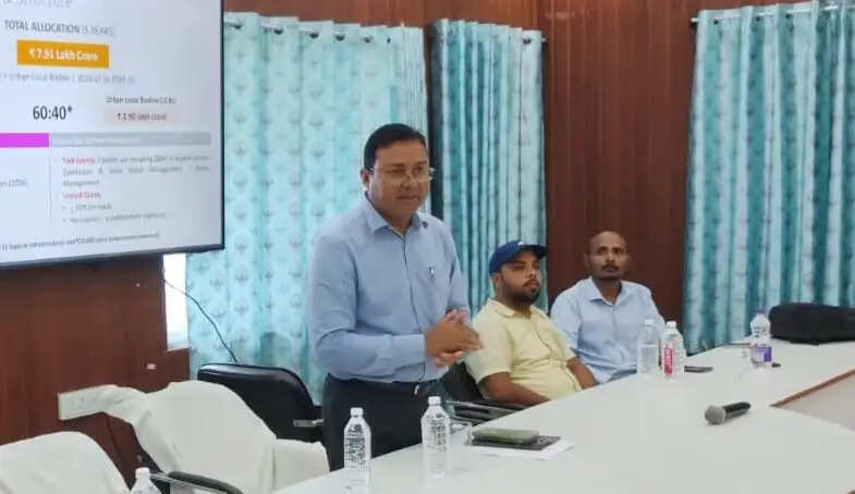 पंचायत विकास योजना पर जनप्रतिनिधियों का प्रशिक्षण
