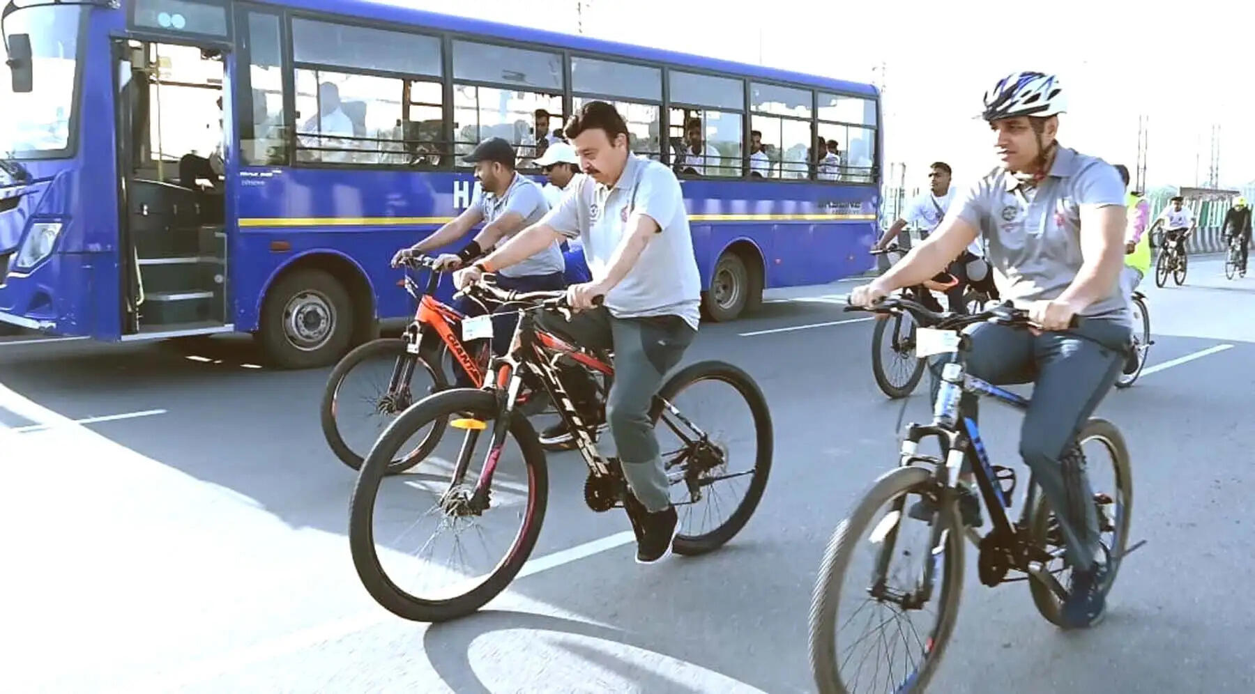 गुरुग्राम: साइक्लोथॉन से हरियाणा में नशे के खिलाफ चली लहर: राव नरबीर सिंह