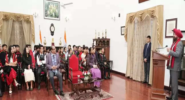 लोक भवन में मनाया गया असम और नगालैंड का स्थापना दिवस