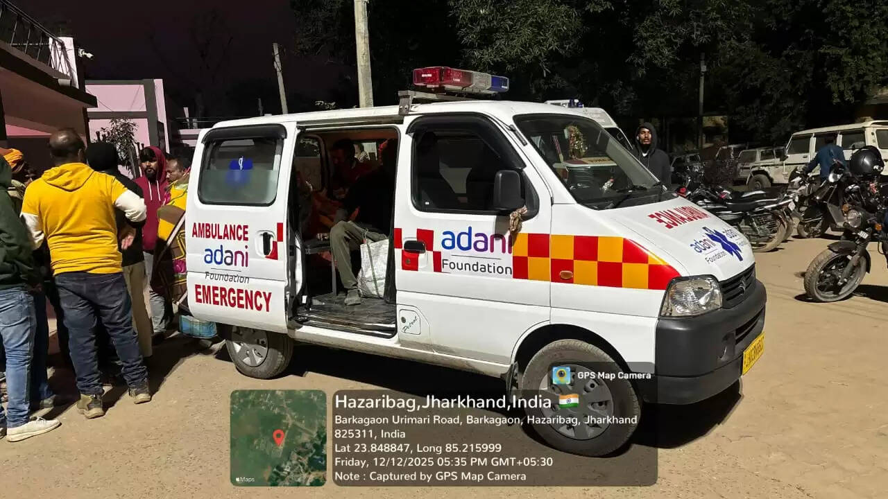 बड़कागांव में अदाणी फाउंडेशन की निःशुल्क एंबुलेंस बनी जीवनरक्षक