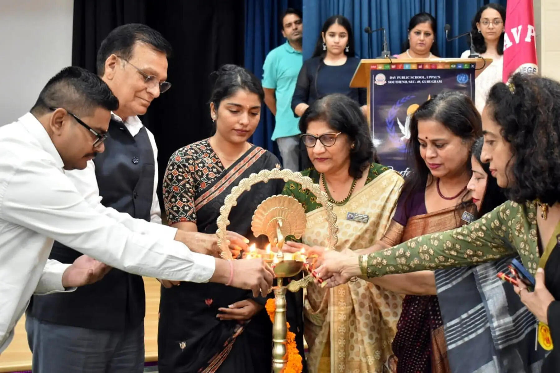 गुरुग्राम: लोकल से ग्लोबल की सोच को अपने जीवन का हिस्सा बनाएं: राजरानी मल्होत्रा