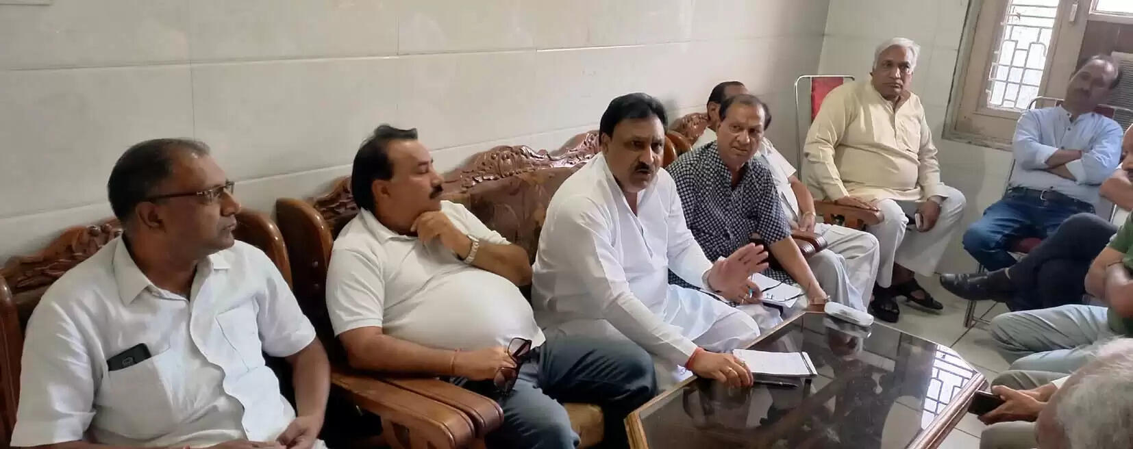 हिसार : संगठन विस्तार बारे अग्रोहा धाम वैश्य समाज ने की बैठक