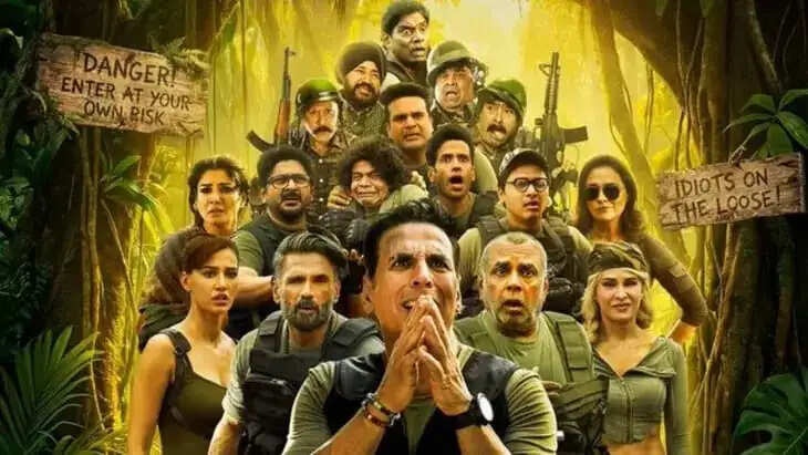 100 करोड़ क्लब में शामिल हुई 'वेलकम टू द जंगल'