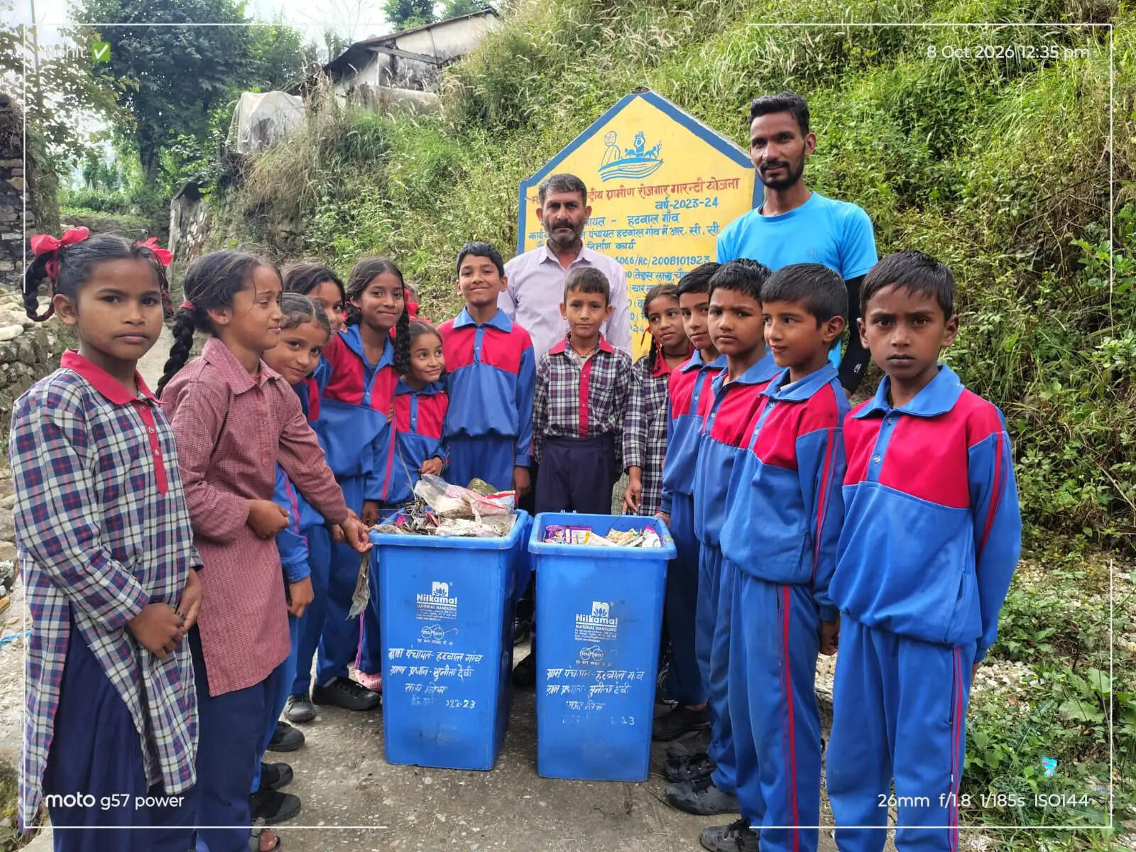 वन्य प्राणी सुरक्षा सप्ताह में विद्या मंदिर के छात्रों के मध्य कराई चित्रकला