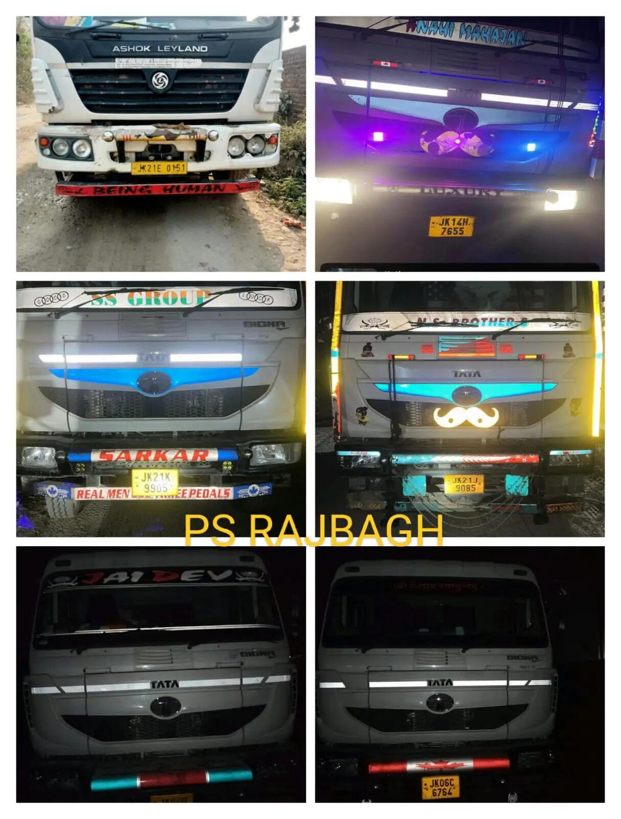 अवैध खनन में लिप्त 17 वाहन जब्त