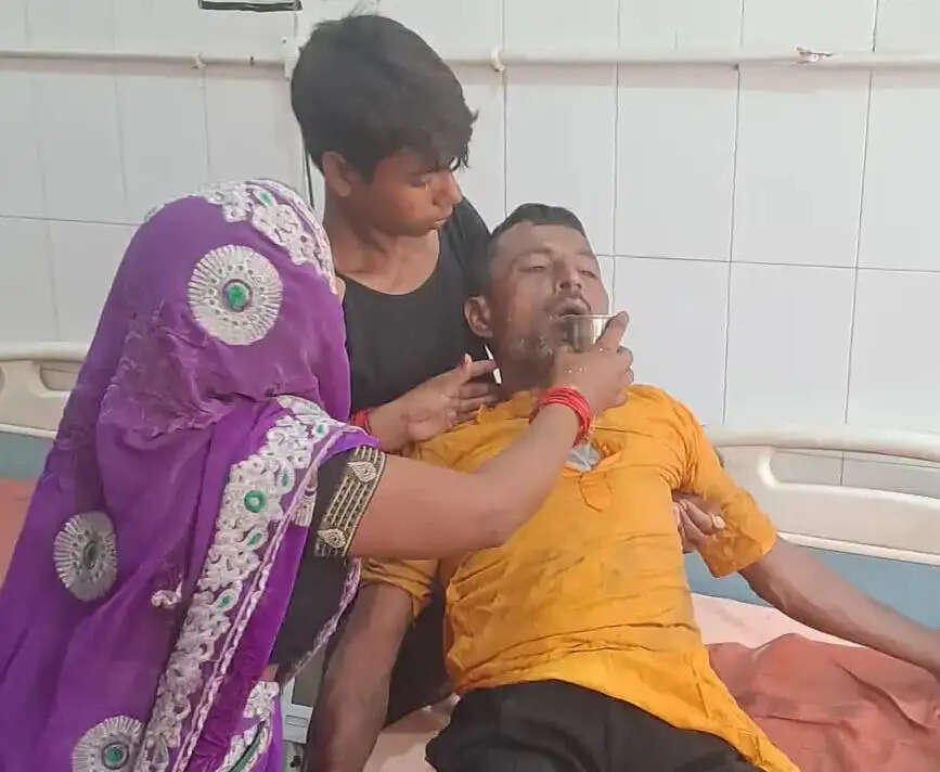 युवक ने खाया विषाक्त, हालत बिगड़ी