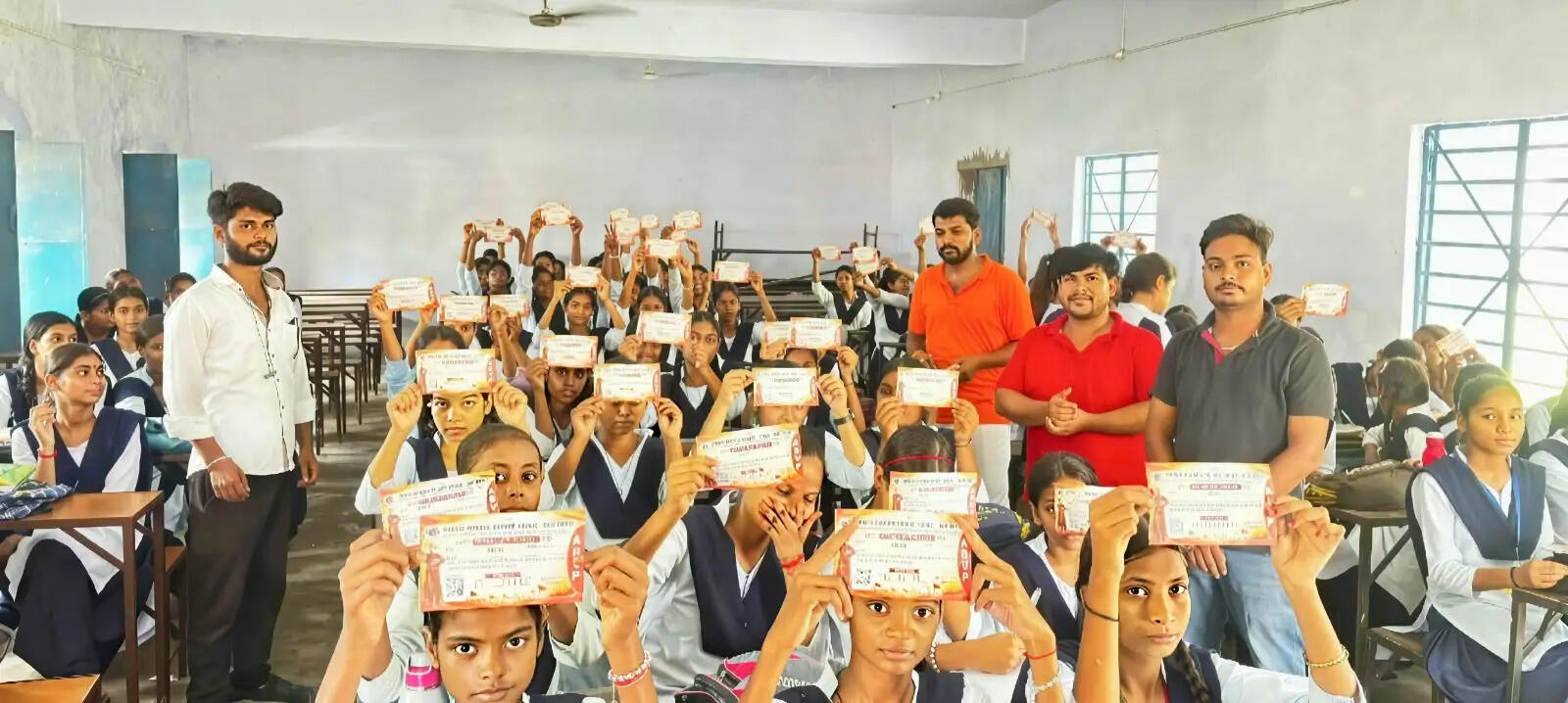 अभाविप का छात्राओं के बीच सदस्यता अभियान