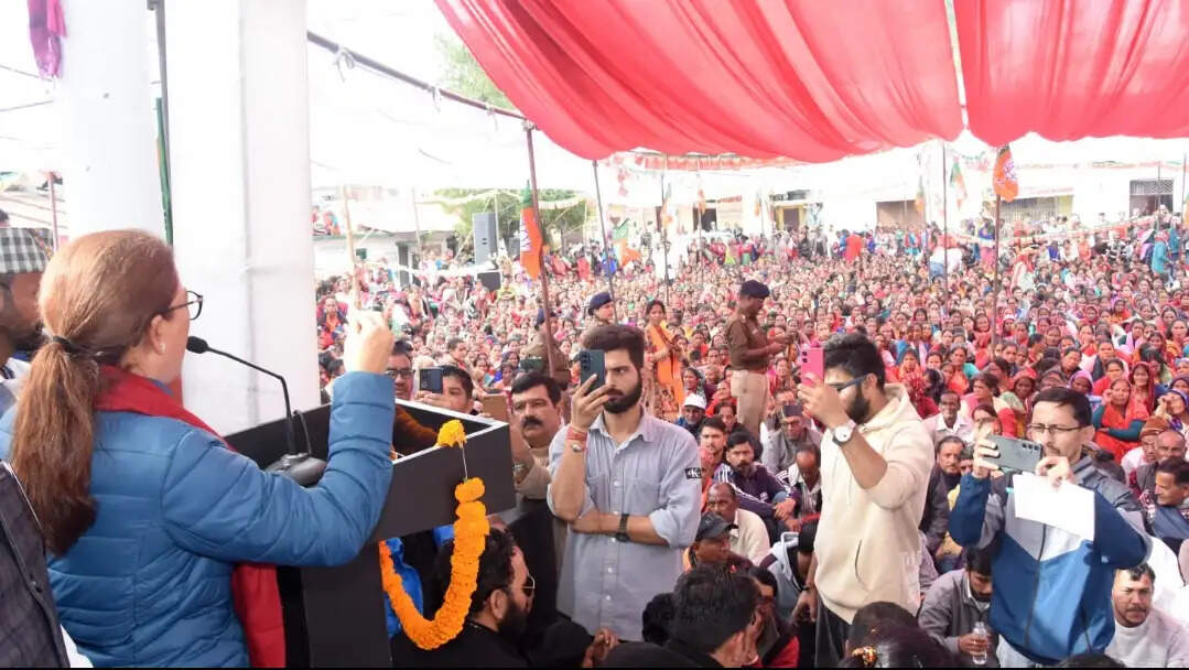 सोमेश्वर की जनसभा में बोली आर्या, जनता का विश्वास मेरी सबसे बड़ी पूंजी