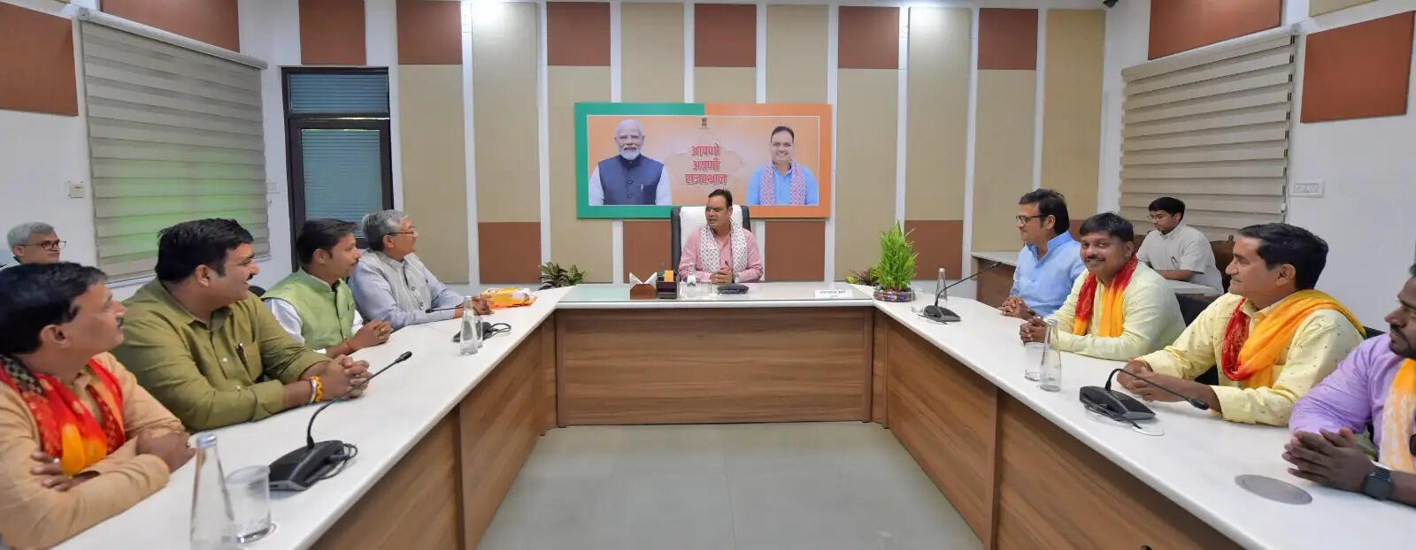पश्चिम बंगाल में भाजपा की जीत कार्यकर्ताओं के समर्पण का परिणाम : मुख्यमंत्री
