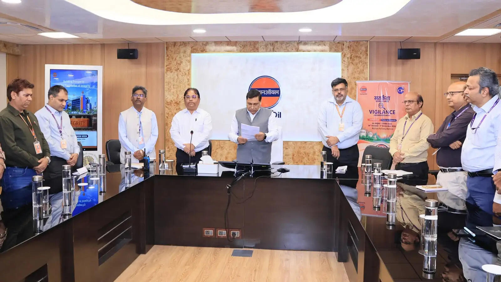 मथुरा रिफाइनरी में सतर्कता जागरूकता सप्ताह 2026 का शुभारंभ