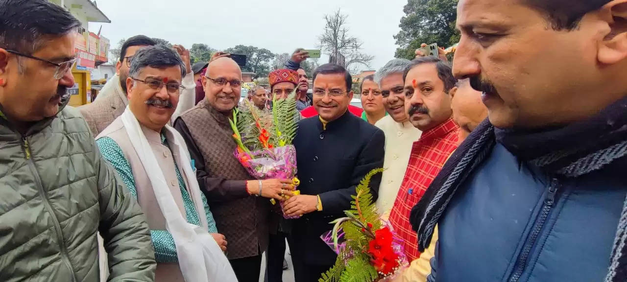 धर्मशाला के चैतडू में भाजपा के कांगड़ा-चंबा संसदीय कार्यालय का शुभारंभ