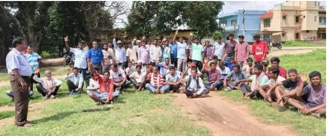 भारतमाला परियोजना का ग्रामीणों ने किया विरोध, एक इंच भी जमीन नहीं देने का ऐलान