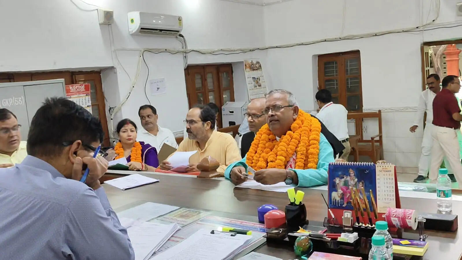 शिक्षक निर्वाचन के नामांकन में सुरक्षा व्यवस्था रही चाक-चौबंद