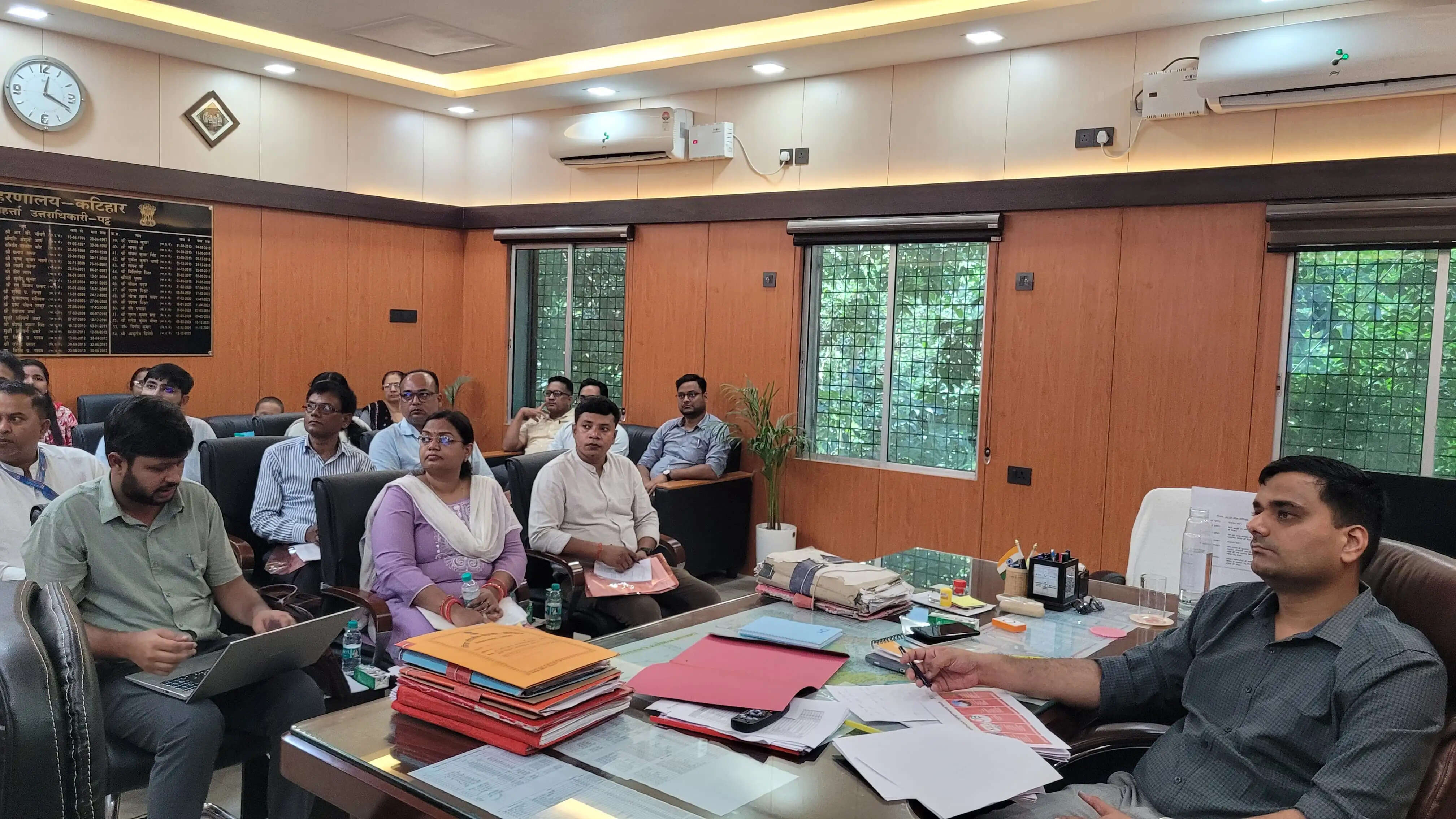 कटिहार में माई भारत समिति की पहली बैठक, स्कूल-कॉलेजों में चलेगा महा-पंजीकरण अभियान