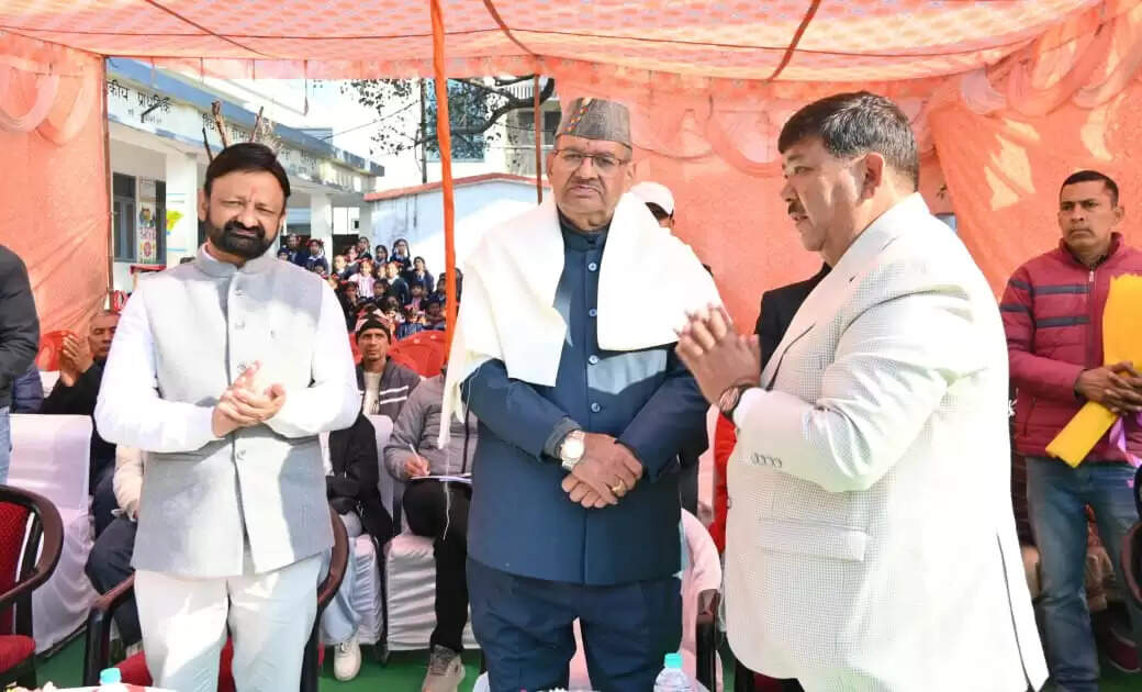 राज्य सरकार शिक्षा के साथ-साथ खेलों के विकास को भी दे रही प्राथमिकता: गणेश जोशी