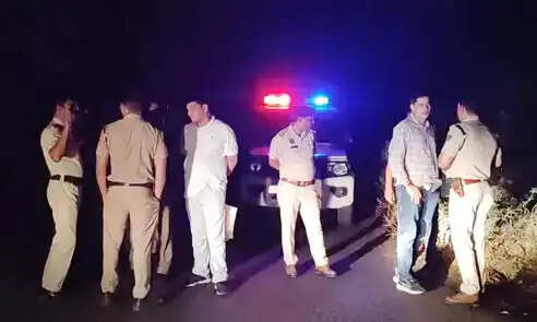 फरीदाबाद : रंगदारी मांगने वाले दो बदमाश पुलिस मुठभेड़ के बाद गिरफ्तार