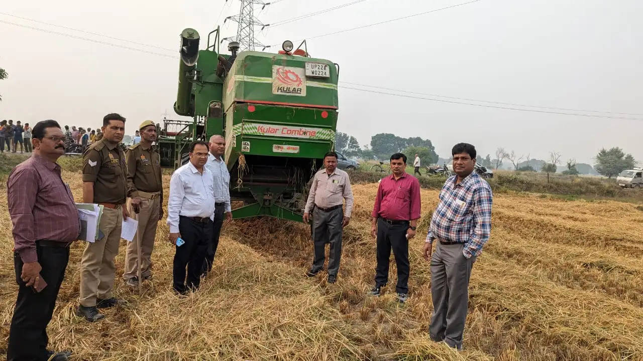 प्रदूषण को लेकर एसएमएस विहीन कंबाइन हार्वेस्टर को करें सीज : जिलाधिकारी