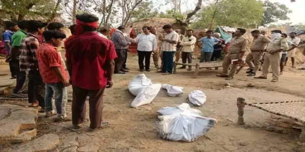 प्रयागराज में आकाशीय बिजली गिरने से एक ही परिवार के 4 लोगों की मौत