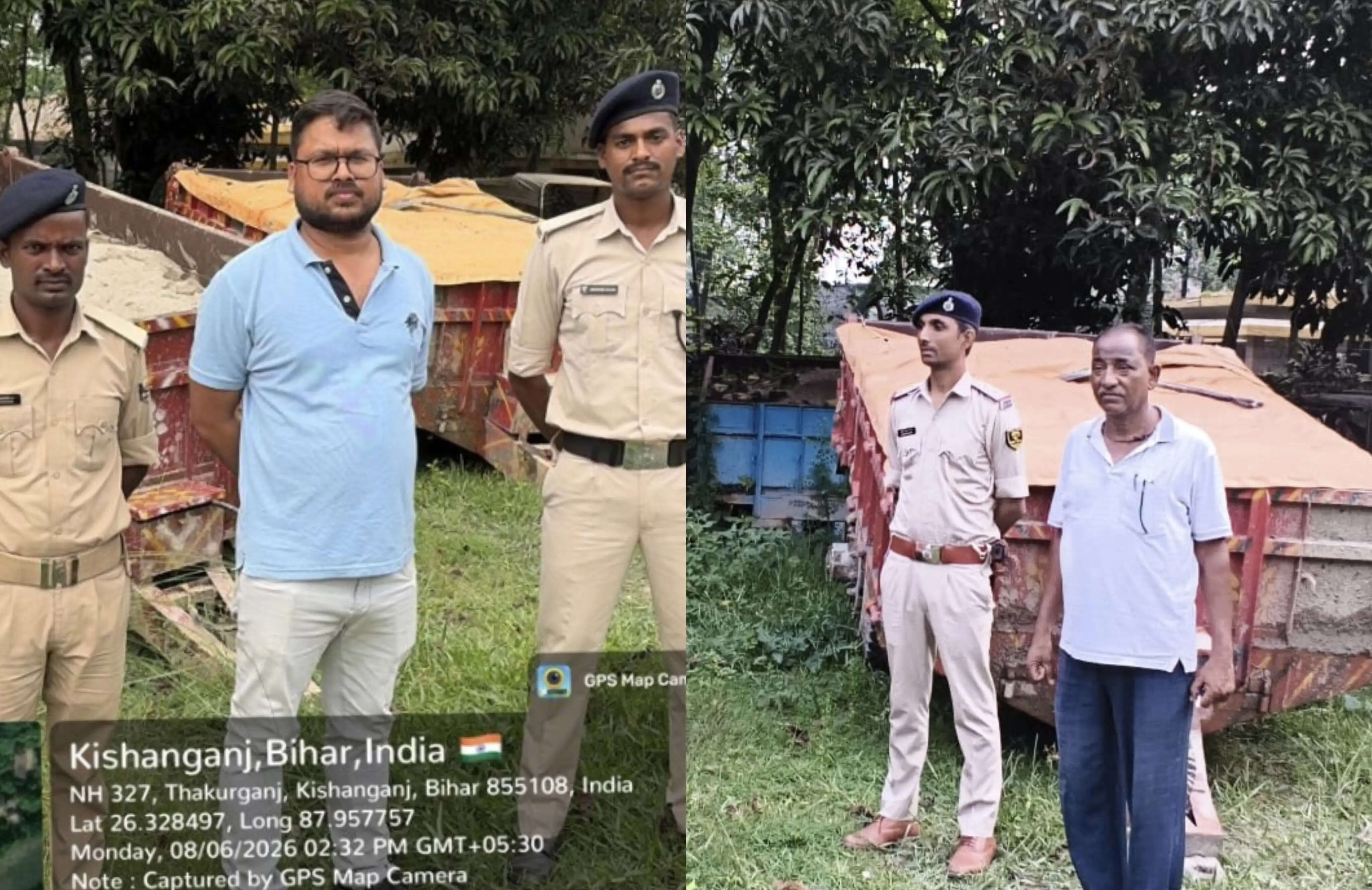 पौआखाली में अवैध बालू खनन पर प्रशासन का शिकंजा, दो ट्रॉलियां जब्त