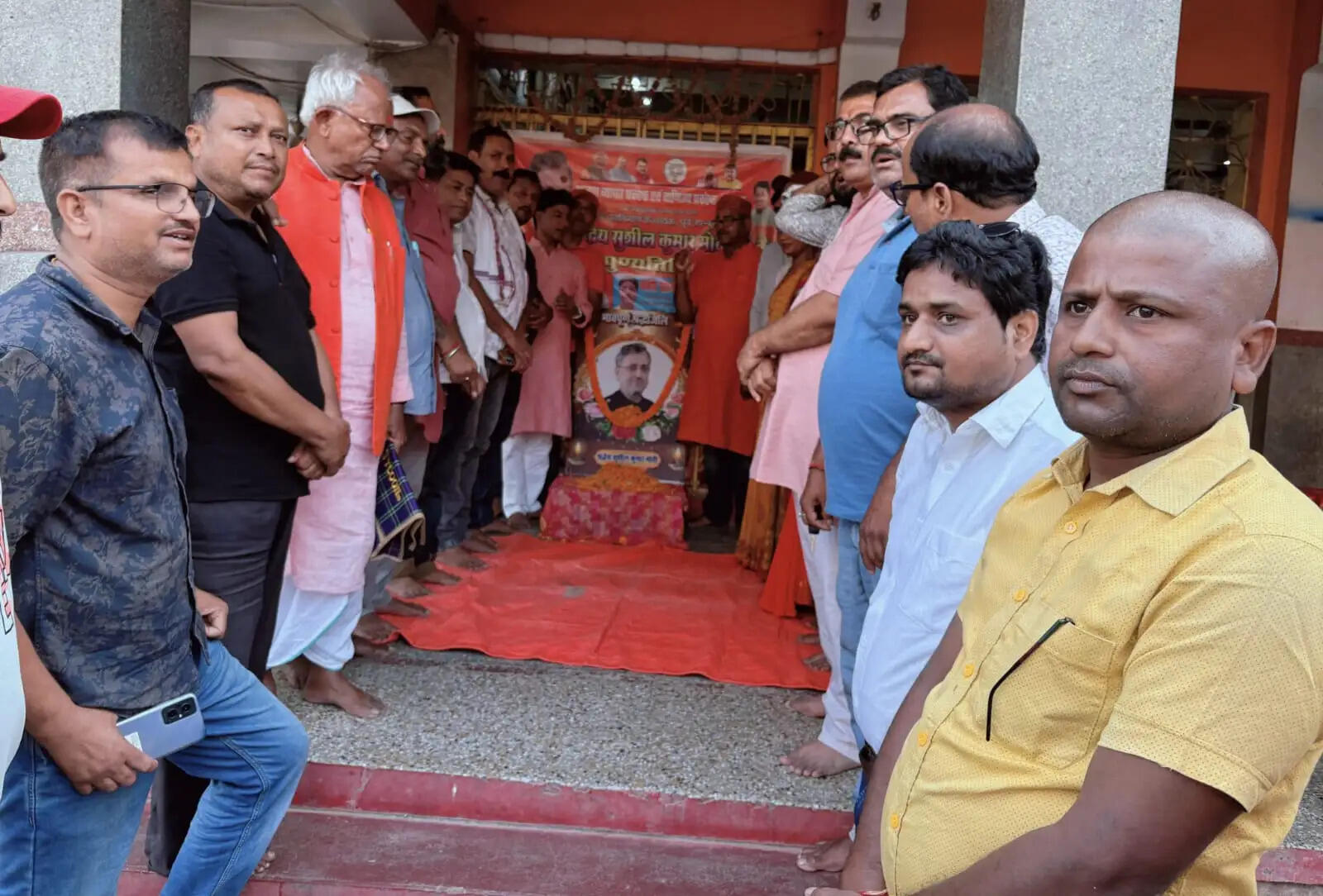 भाजपा नेता स्व सुशील कुमार मोदी की पुण्यतिथि पर श्रद्धांजलि सभा का आयोजन