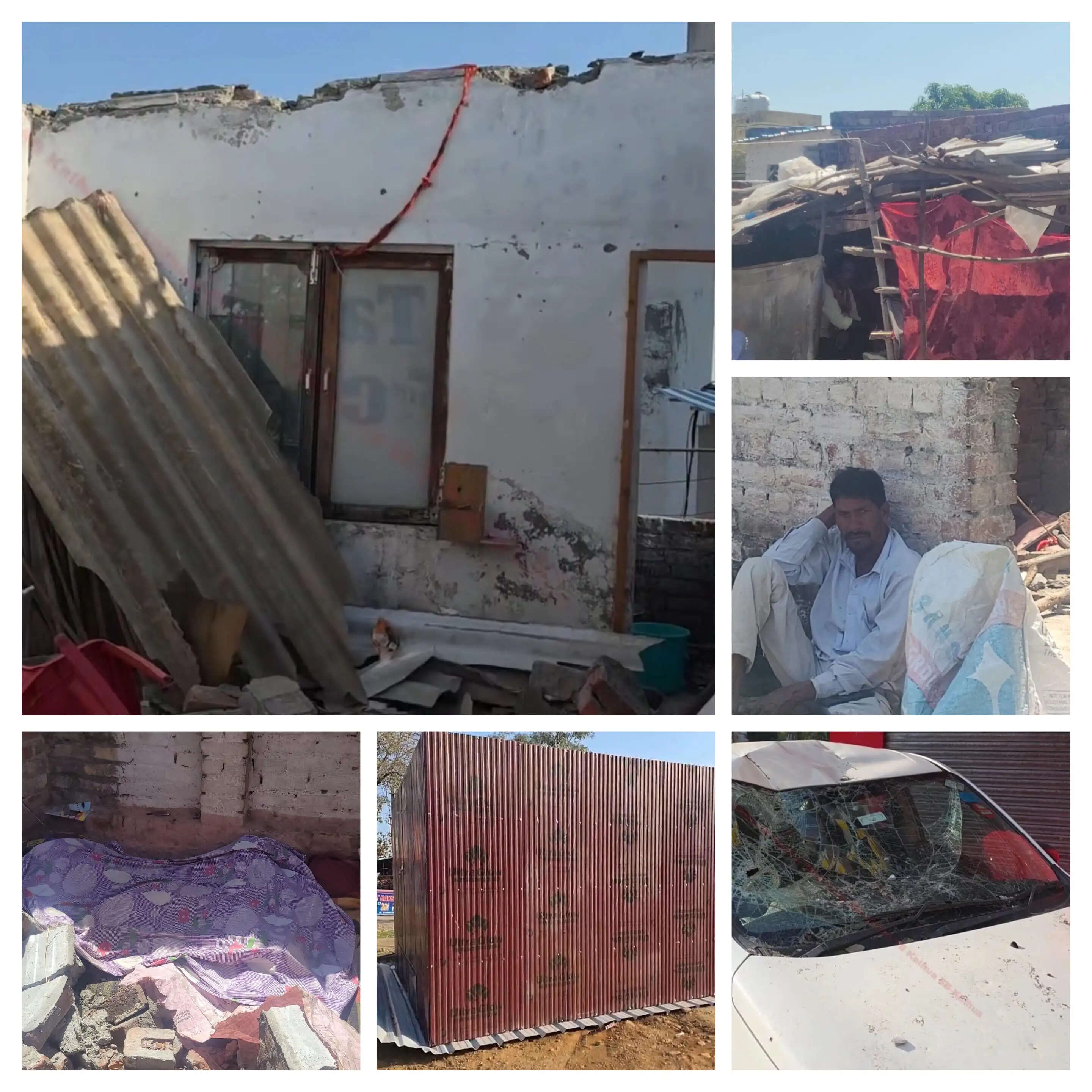 भयंकर तूफान से जनजीवन अस्त-व्यस्त, बिजली पानी गुल, कई संपत्तियों को नुकसान, एक की मौत