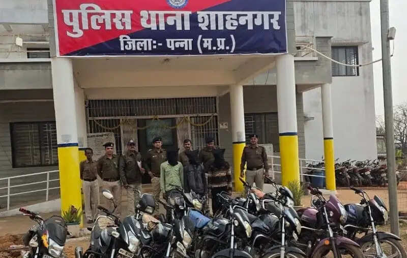 मप्र पुलिस की वाहन चोरों पर बड़ी कार्रवाई, प्रदेशभर से 53 दोपहिया वाहन बरामद