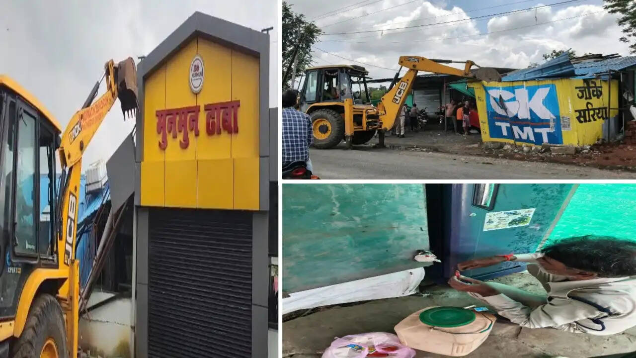 सागरः अवैध अतिक्रमण पर प्रशासन का बुलडोजर एक्शन: गौरझामर, राहतगढ़ और मुनमुन ढाबा पर बड़ी कार्रवाई
