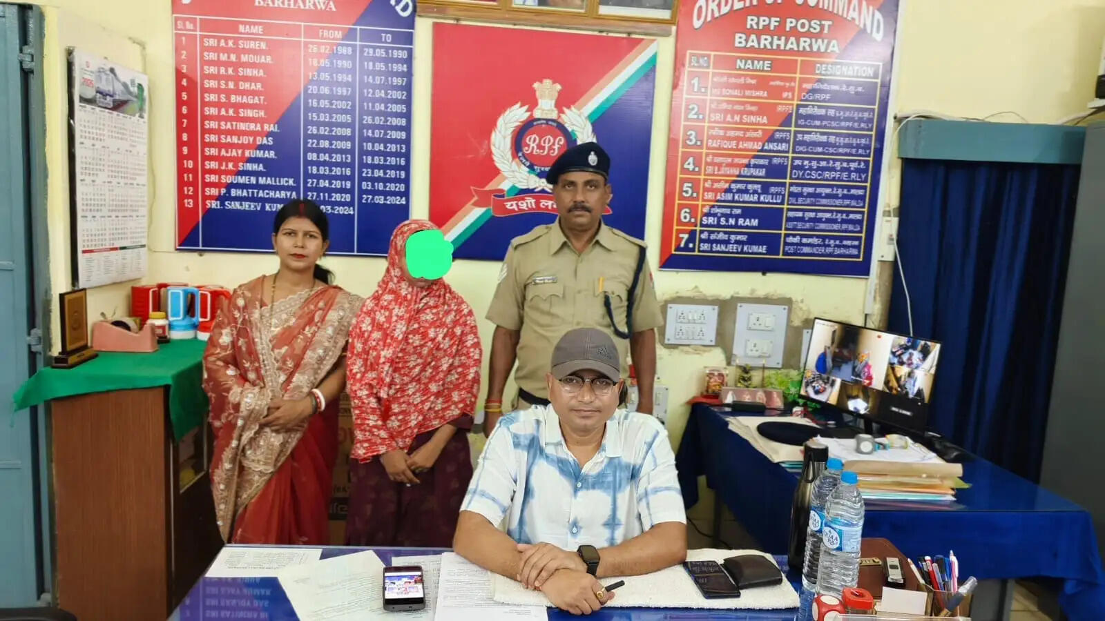बड़हरवा में नाबालिग बालिका का रेस्क्यू एवं भागलपुर स्टेशन पर अवैध शराब बरामद