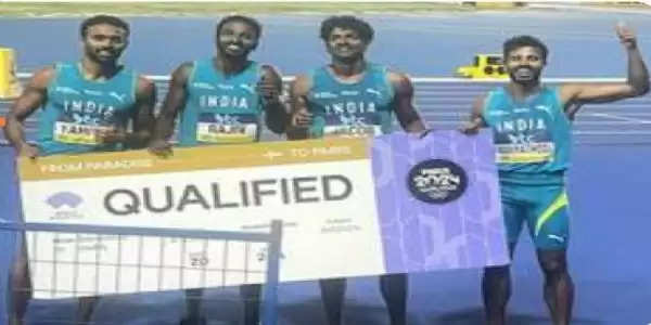 भारतीय पुरुष और महिला 4x400 मीटर रिले टीम ने पेरिस ओलंपिक के लिए किया क्वालीफाई