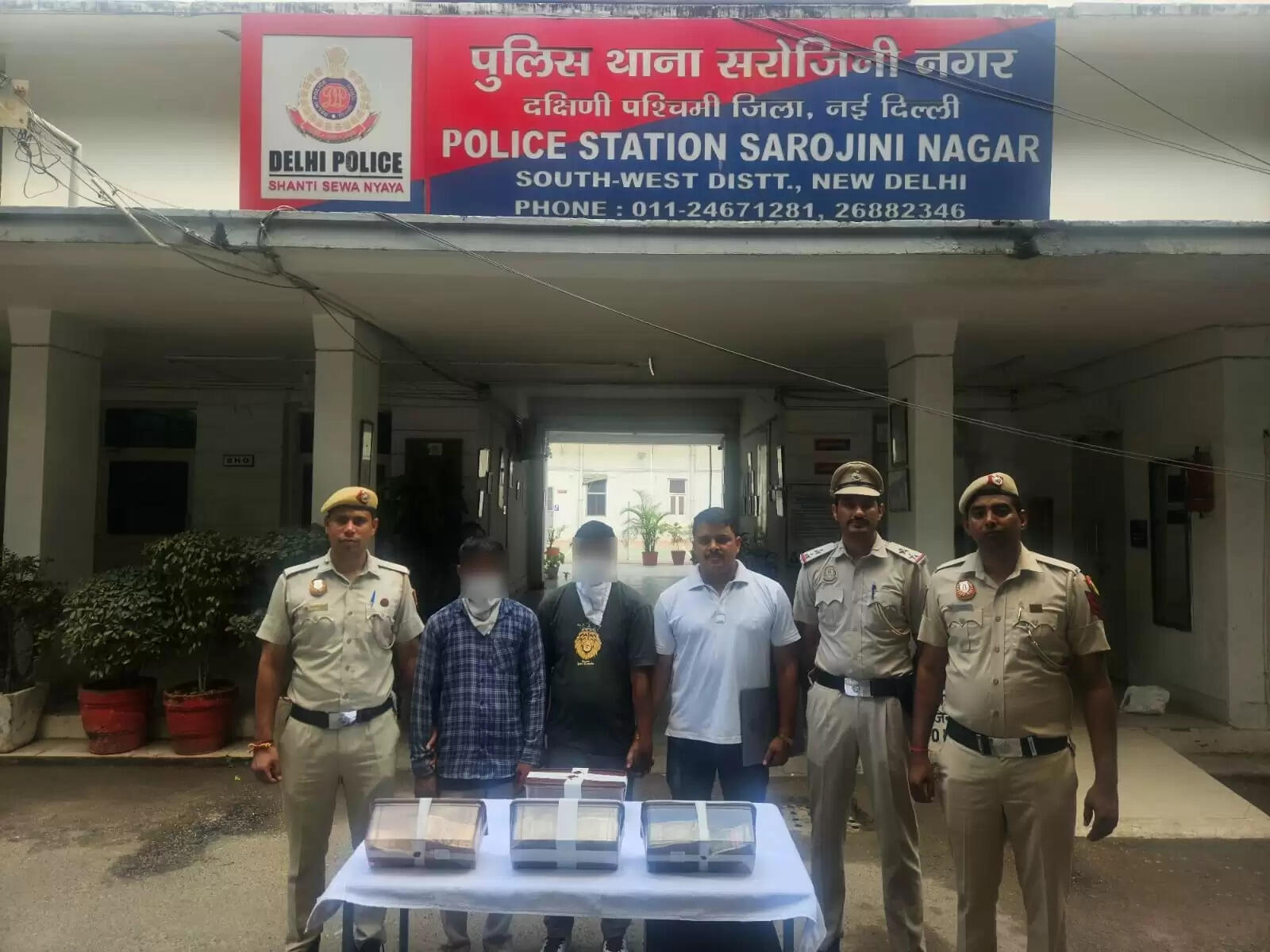 ओडिया समाज ट्रस्ट के कार्यालय से 25 लाख रुपये की चोरी के मामले में दो गिरफ्तार