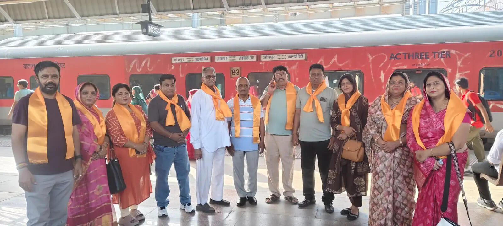 आदि गुरु मां अहल्या के दर्शन के लिए प्रतिनिधि मंडल अयोध्या रवाना