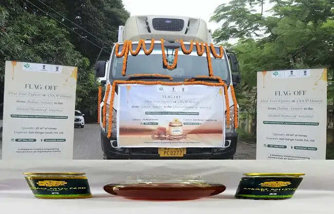 एपीडा ने 20 मीट्रिक टन शहद की पहली खेप अमेरिका को किया निर्यात