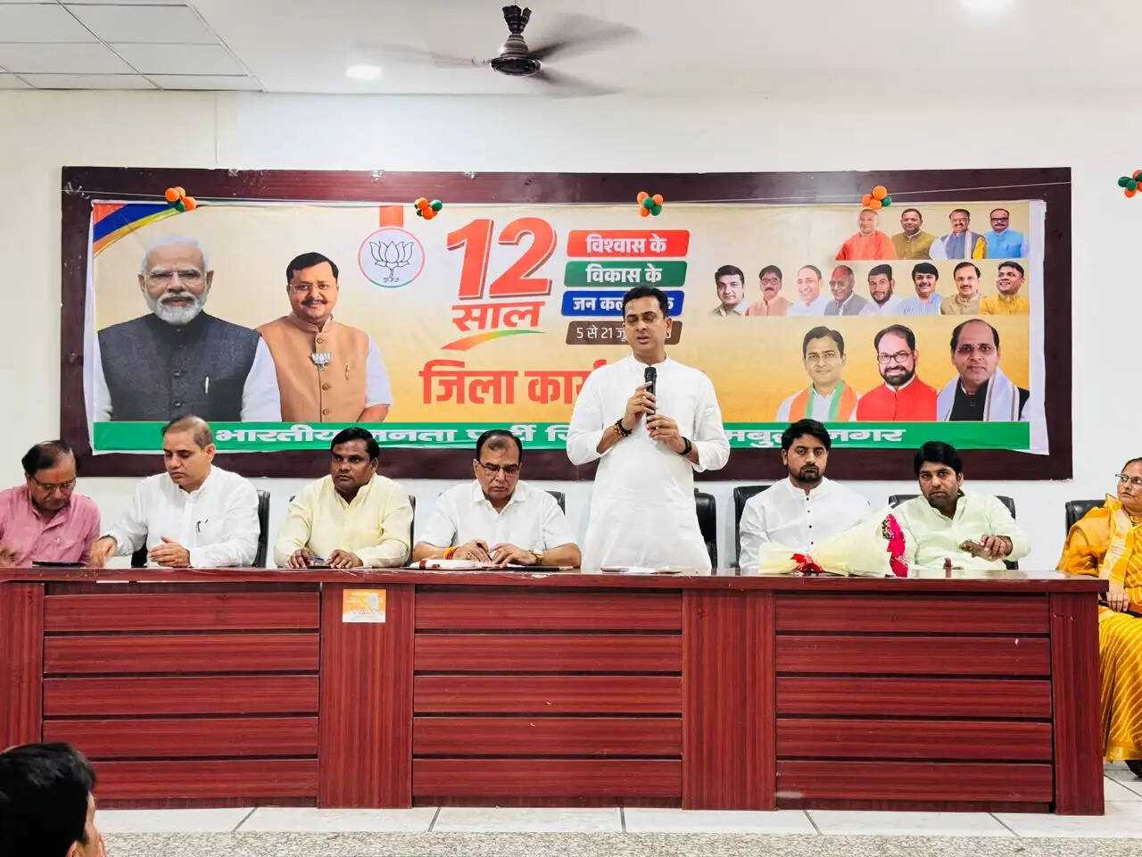 केंद्र में भाजपा सरकार के 12 वर्ष पूरे होने पर पांच जून से बूथ स्तर तक होंगे कार्यक्रम