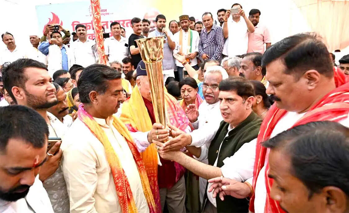 सेवा ज्योति यात्रा से गूंजा ‘जन सेवा से राष्ट्र सेवा’ का संदेश