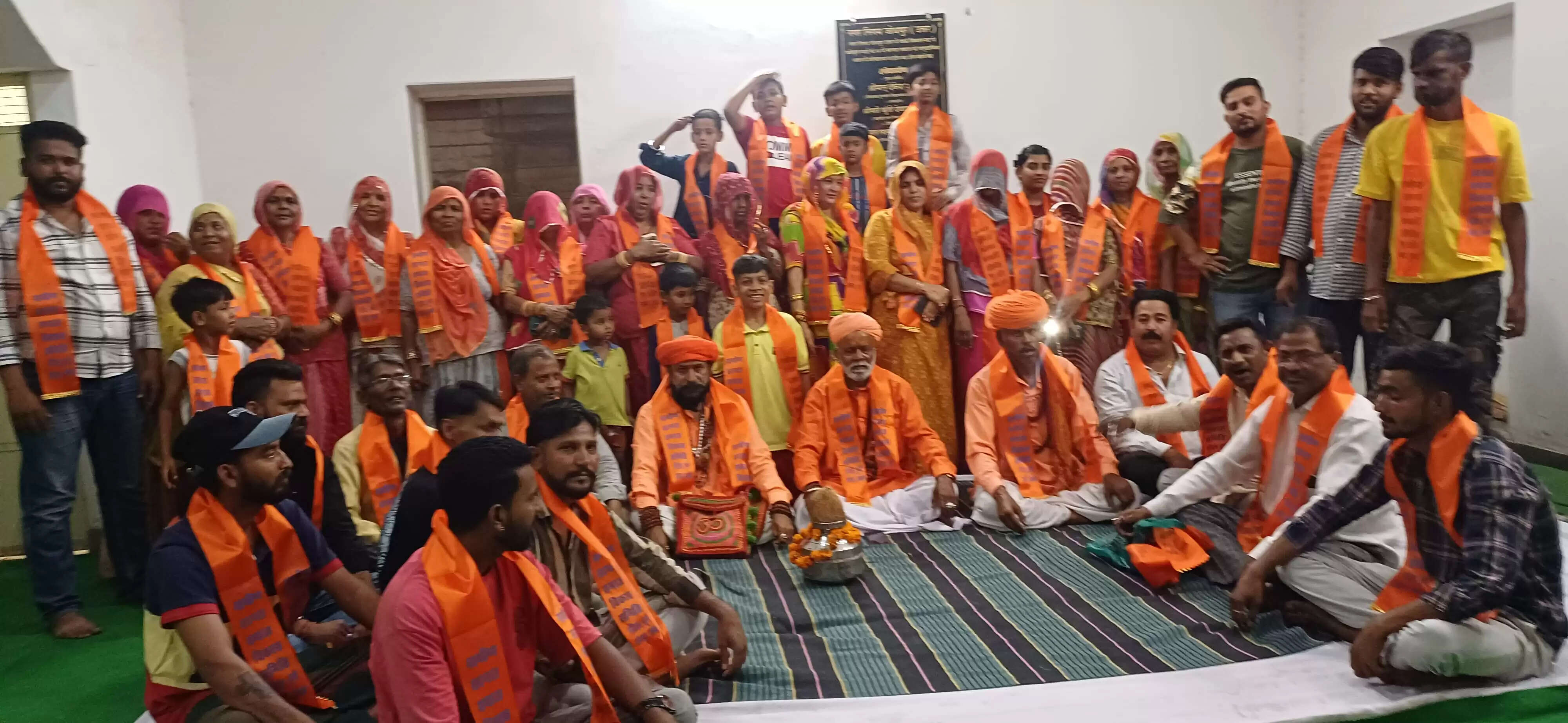 समाज एकता यात्रा पहुंची जोधपुर, संतों का स्वागत