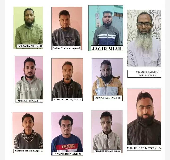 आईएमके आतंकी मॉड्यूल का भंडाफोड़, असम–त्रिपुरा में 11 आतंकी गिरफ्तार