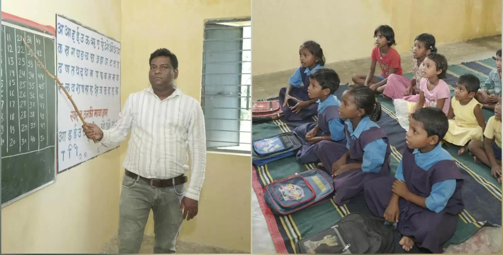 कोरबा : युक्ति युक्तकरण से सुदूरवर्ती गाँव सांचरबहार के शिक्षकविहीन स्कूल को मिला शिक्षक