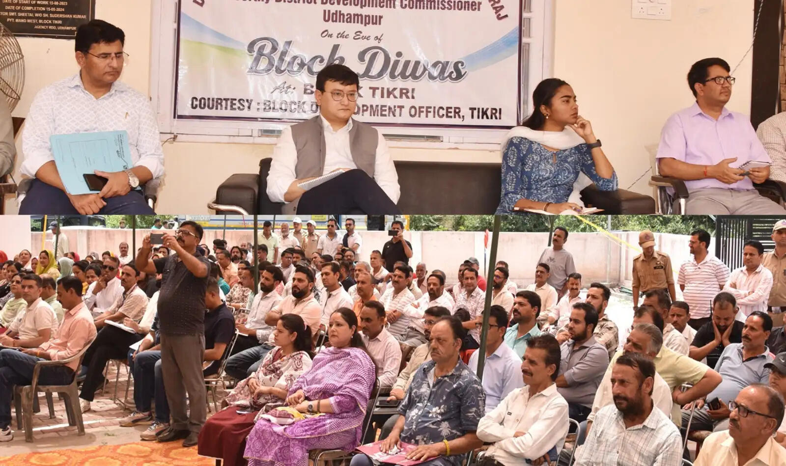 उधमपुर के उपायुक्त ने पंचायत घर मंड पश्चिम में जन संपर्क और शिकायत निवारण शिविर का किया आयोजन