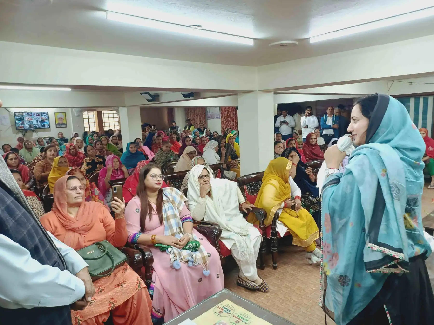 भाजपा राज में महिलाओं पर हो रहे अत्याचार, संसद कांड इसी का परिणाम : सुनैना चौटाला