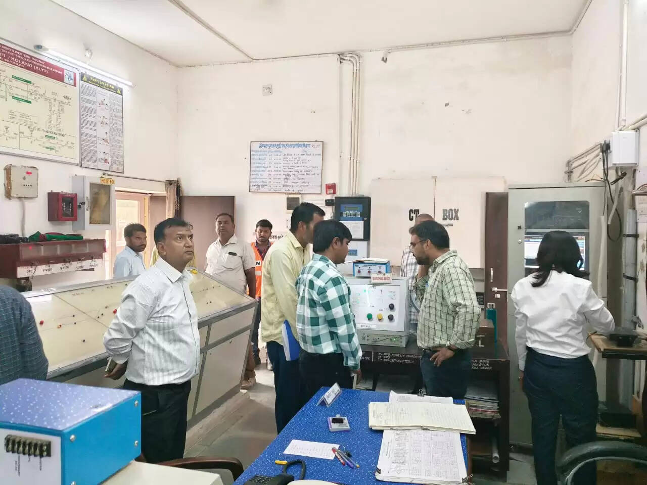 डीआरएम गाेविल ने किया बीकानेर से मलार तक विंडो निरीक्षण