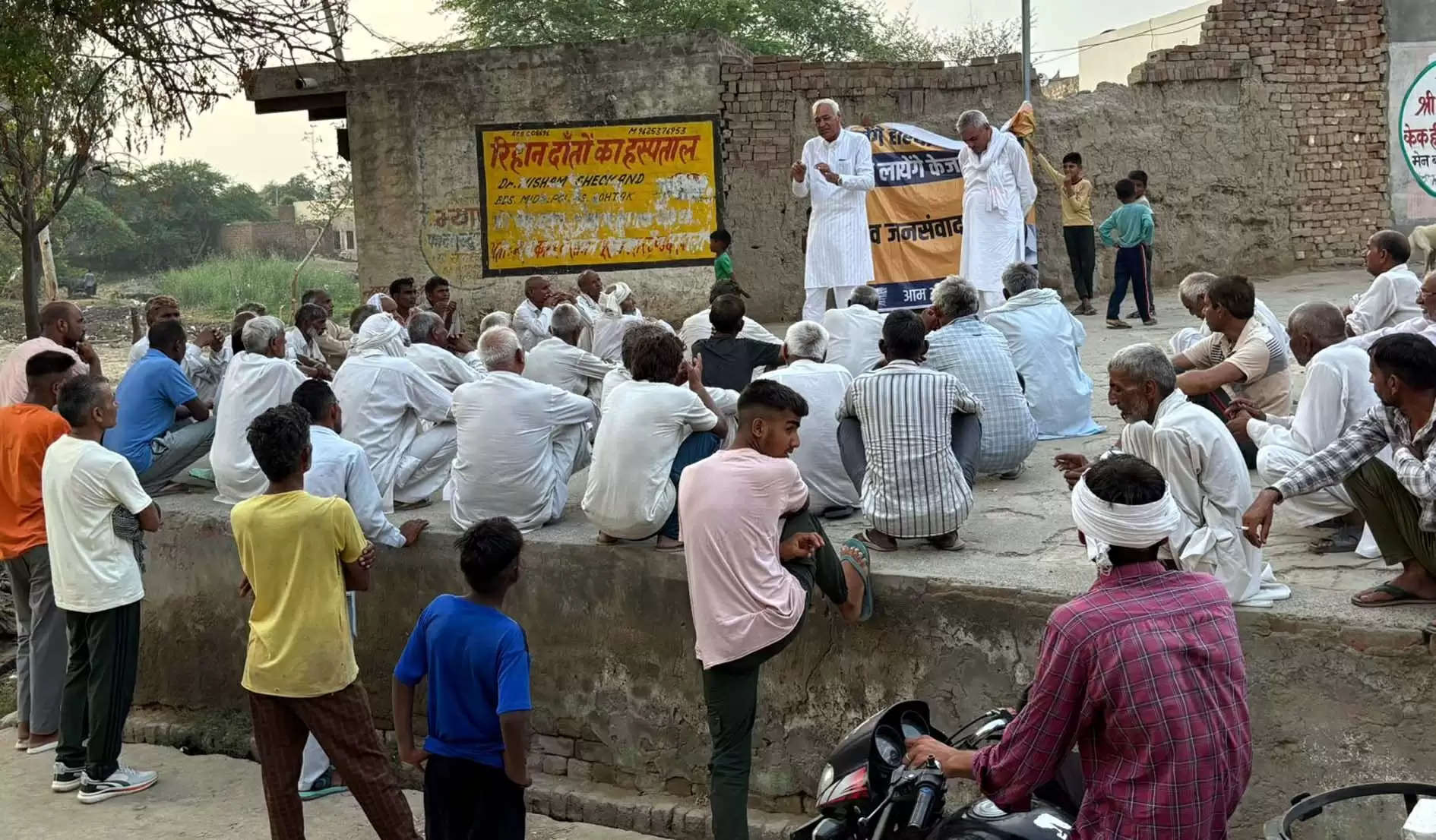 हिसार: आजादी के वर्षों बाद भी नहीं मिल पाईं मूलभूत सुविधाएं:किरमारा