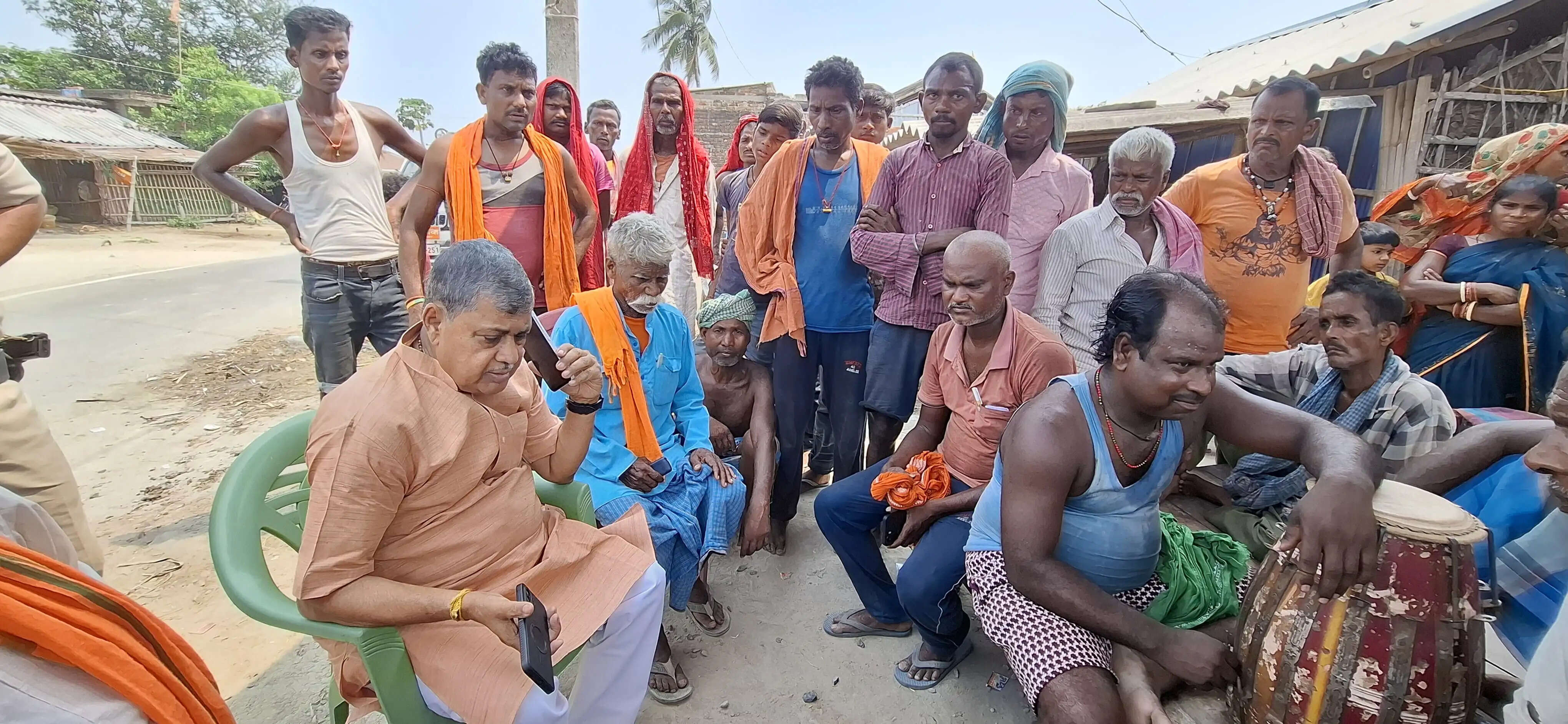 भाजपा परिवार के सदस्य बिंदेश्वरी ऋषिदेव के निधन पर विधायक विजय खेमका ने जताई संवेदना