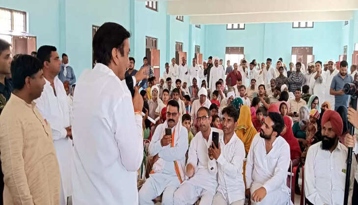 हिसार: भाजपा सरकार बिना खर्ची-बिना पर्ची नौकरियों को प्राथमिकता दी: रणजीत सिंह