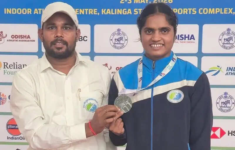 मध्य प्रदेश की नितिका आक्रे ने राष्ट्रीय एथलेटिक्स में जीता रजत पदक