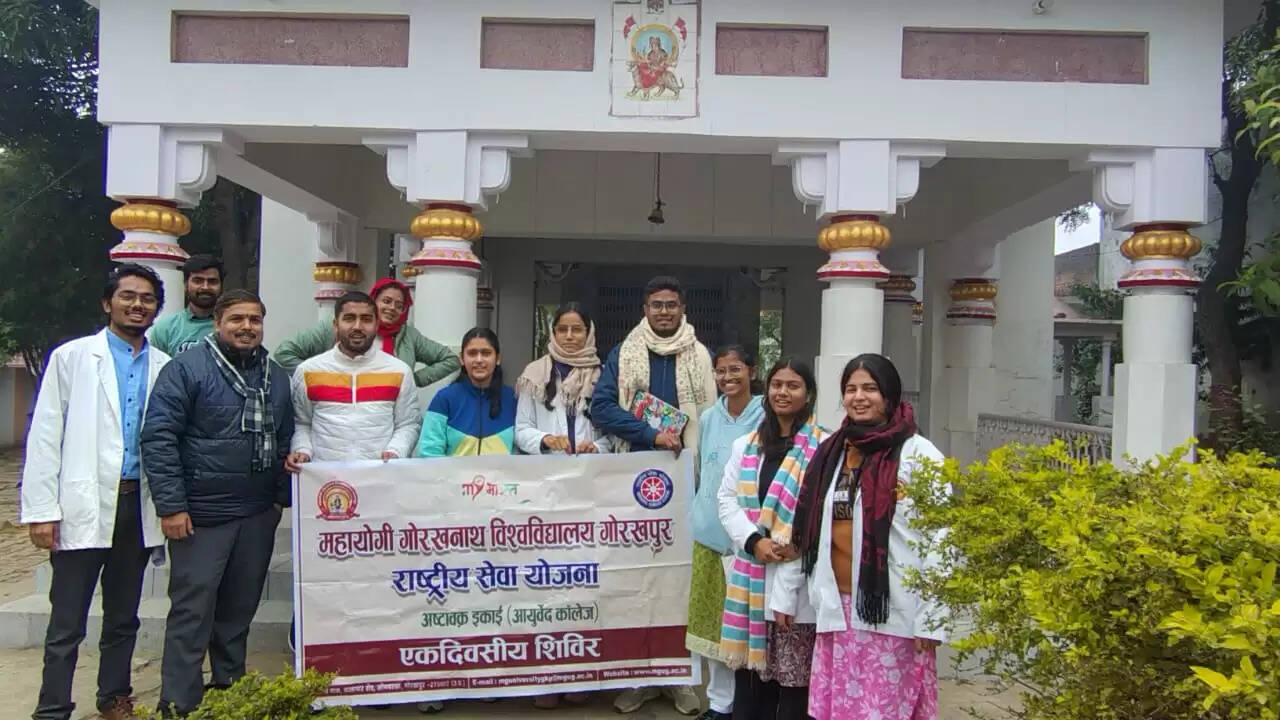 एनएसएस इकाई ने स्वास्थ्य जागरूकता सर्वे शिविर लगाया